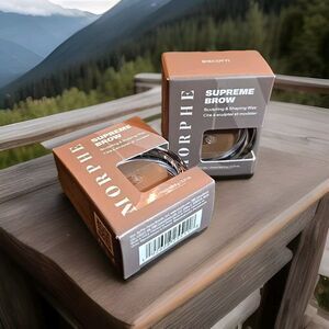 2X Deal! Morphe Supreme Brow Sculpting & Shaping Wax 6g/0.21oz Color Biscotti